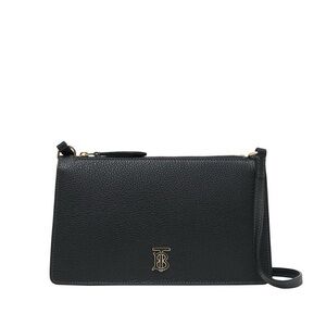 BURBERRY

Grainy Leather Mini TB Shoulder Pouch